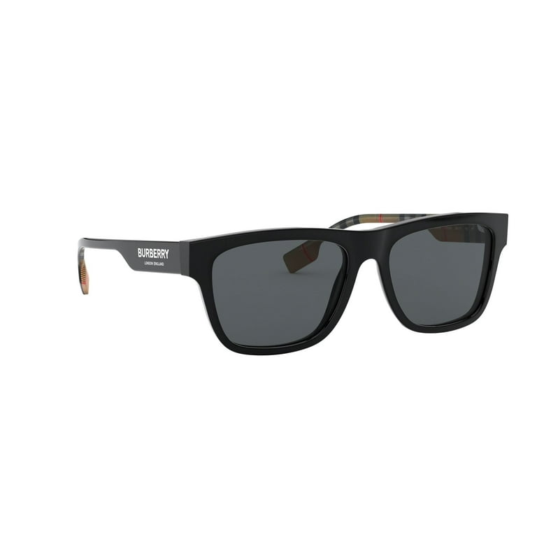 Burberry 4293 Sunglasses 380687 Black - Walmart.com