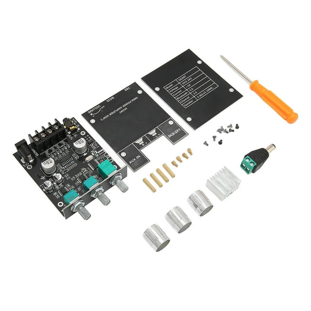 BT Board, Réglage du Volume 2X50W 2 en 1 BT 5.0 Subwoofer Board pour le Théâtre
