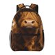 thumbnail image 1 of Balery Cow With Butterflies Lilies Mochila Escolar Impresa, Mochila Ligera para Viajes Casual, Mochila Duradera y Cómoda Multifuncional, Mochila para Laptop-One Size, 1 of 5