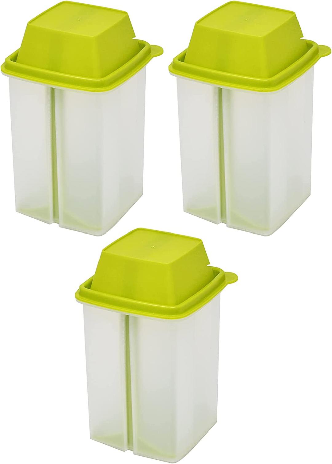 Set of 3 Pickle Storage Containers, Straining Pickle Jar, Filter Insert