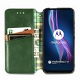 thumbnail image 5 of Étui pour Motorola MOTO One Fusion Plus, Portefeuille à Rabat Magnétique Protecteur - Vert, 5 of 5