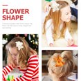 thumbnail image 2 of DEEPCRAFF 10-Pack Decorative Flower Hair Clips in Assorted Colors, Stylish Hair Accessories for Beautiful and Charming Hairstyles, 2 of 7