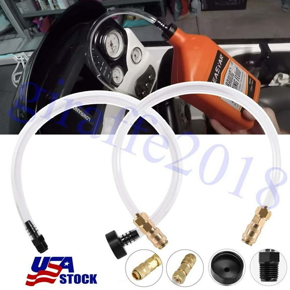 Bleed Kit Filler Kit for Seastar Hydraulic Steering Systems Bridge Tube w/ Hose