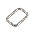 thumbnail image 5 of Uxcell Metal Rectangle Buckles 25x16mm Inside Dimension for Bags Belts DIY Accessories Silver Tone, 20pcs, 5 of 5