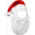 thumbnail image 7 of putnchl Velour Santa Hat With Plush Beard | Christmas Accessory, Play,Christmas Atmosphere Decoration, Cute Decoration, Velvet Material, 7 of 7