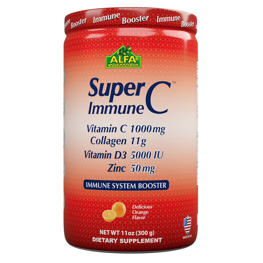SuperC Immune Powder Mix Formula with Vitamin C, Collagen, Vitamin