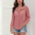 thumbnail image 2 of Pohista Women Pullover Sweatshirt Women's Tops Fall Casual Ladies Long Sleeve Fall Tops Women's Blouses My Orders, 2 of 5