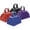 Multicolour, variant on 4-pack of 3-inch metal cowbells for making loud noises, hand-beaten cowbells are perfect for football games, parties, and team spirit.,Multicolor