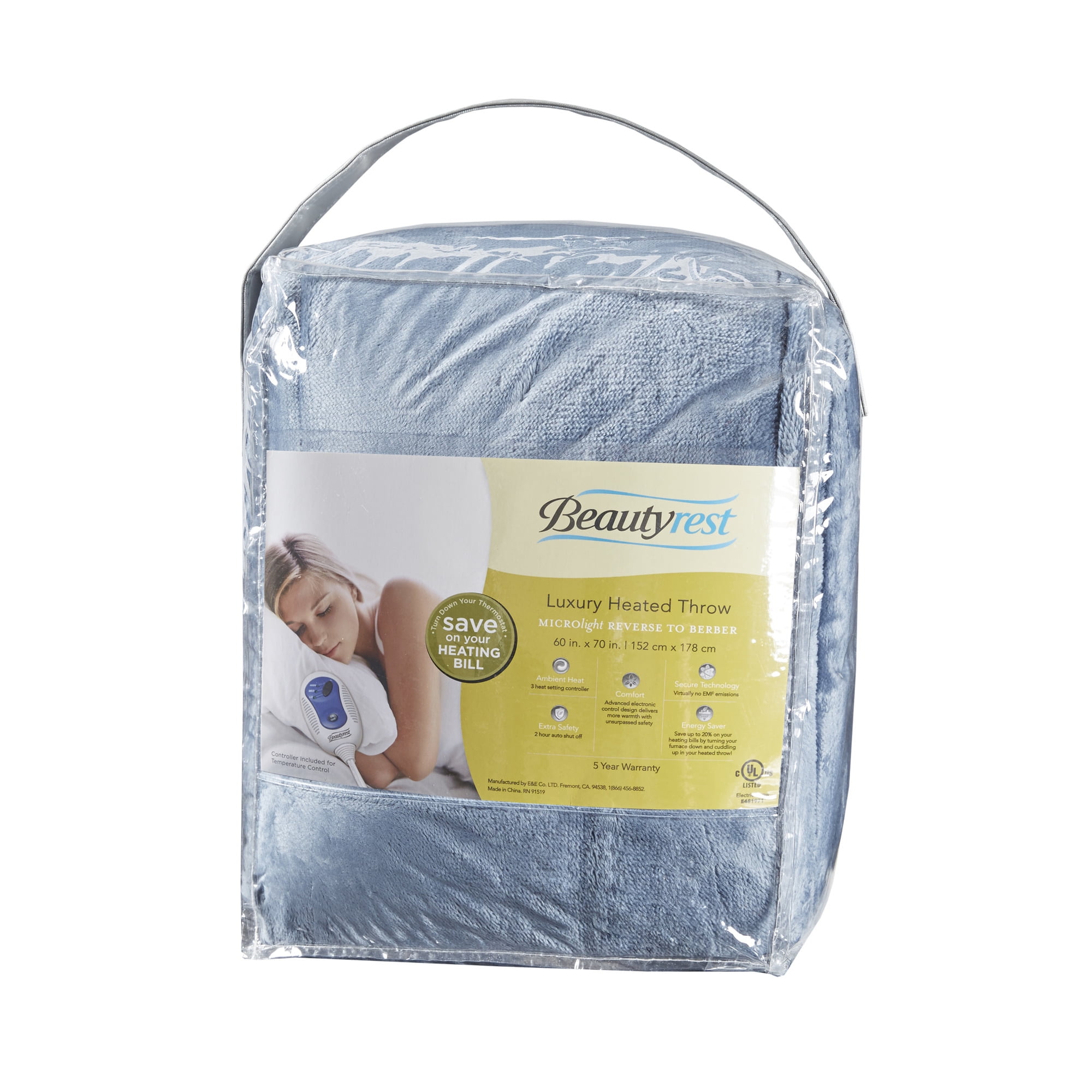 Beautyrest platinum online heated throw
