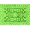 thumbnail image 1 of Ahgly Company Indoor Rectangle Oriental Green Traditional Area Rugs, 7' x 10', 1 of 4