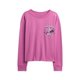 thumbnail image 1 of Remera de manga larga para niñas GAP con gráfica elevada en lila XS (Argentina), 1 of 1