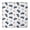 Police And Light, variant on Police and Officer White Pattern Square Fitted Tablecloth with Elastic Edge, Washable Table Cover for Home Kitchen Party and Daily Decor 36in(91cm)