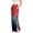 Deep Red, variant on Women’s Printed Side Velcro Easy Open Post Surgery Recovery Pants Without Pockets Comfortable Loose Fit Trousers for Medical Care