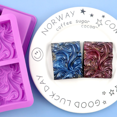 thumbnail image 5 of Premium 4-Cavity Silicone Mold for Handmade Soap & Chocolate - European Wave Flower Design, High-Temp Resistant, Easy-Release DIY Tool for Soap Making Enthusiasts, Reusable Craft Accessory, 5 of 5