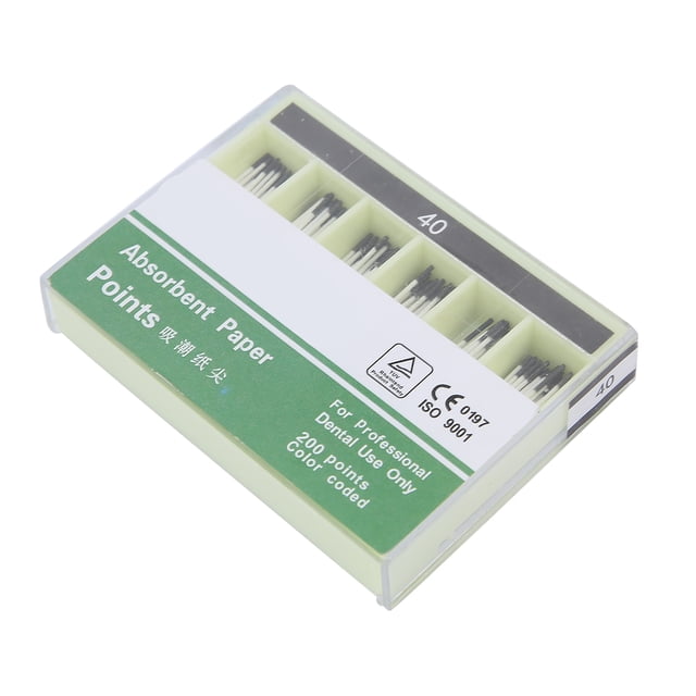 Puntas de papel absorbente para conductos radiculares, 200 piezas, herramienta dental desechable para conductos radiculares, puntas de papel absorbentes dentales, características de vanguardia