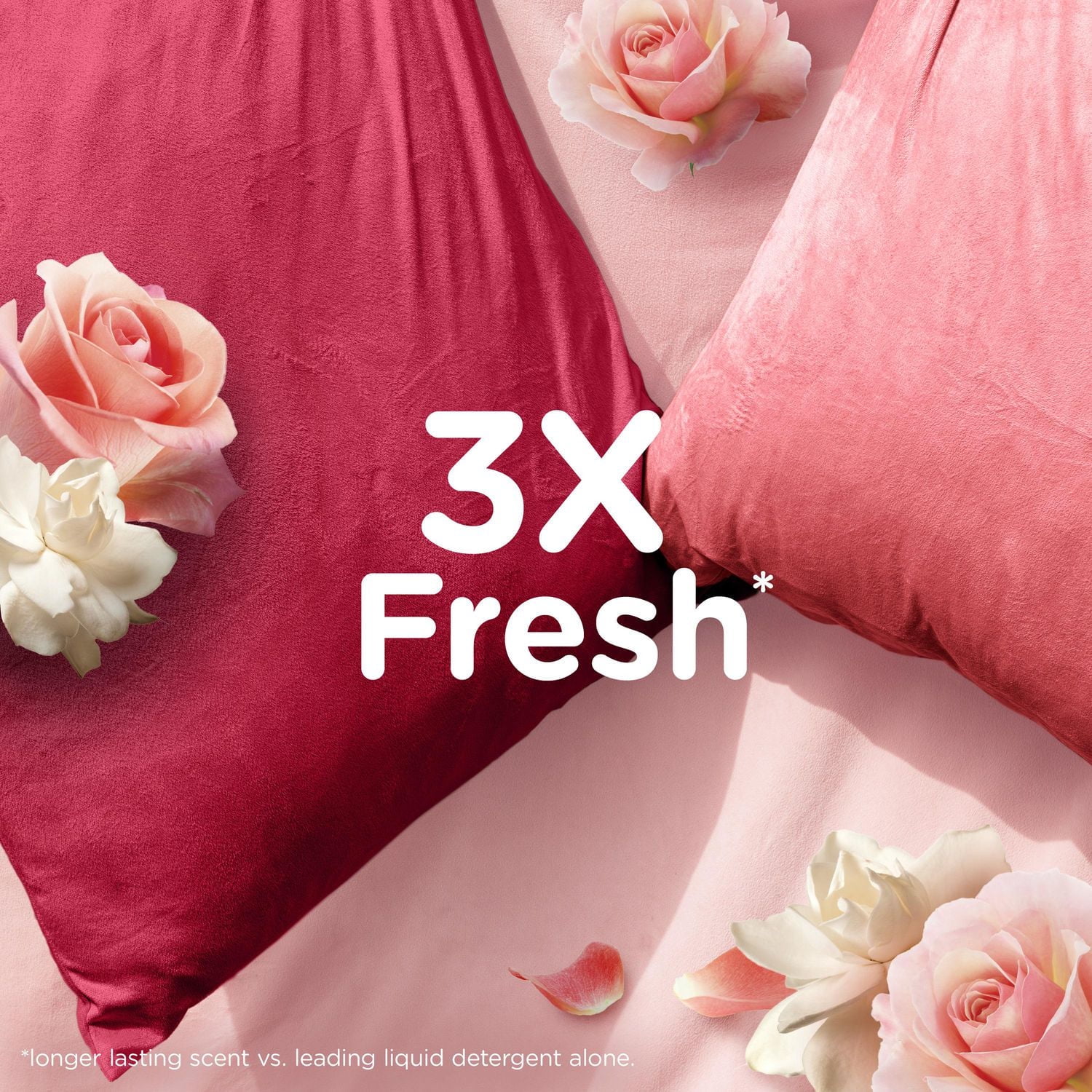 Assouplissant textile liquide Downy Infusions Bliss, parfum Ambre étincelant et rose 120 brassés, 2,4 L