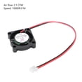 thumbnail image 4 of 4Pcs Brushless DC Cooling Blower Fan 5V 0.12A 2507S 25x25x7mm Sleeve 2 Pin Wire, 4 of 9