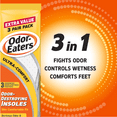 Odor Eaters Ultra Comfort Foot Insoles, Odor & Wetness Control, Fits up