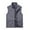 Gray, variant on jjayotai Mens Coat Jacket Clearance Men's Work Sleeveless Jacket Solid Color Stand Collar Multiple Pockets Outdoor Sports Photography Leisure Coat