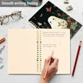 thumbnail image 4 of FORMRS 1-Subject Spiral Notebook 8" x 5" College Ruled 60 Refillable Sheet A5 Hard Cover, 2 Pack, Happy Ghost, 4 of 7