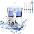 thumbnail image 3 of Waterpulse Irrigador Bucal Eléctrico de 800 Ml con 5 Puntas Limpiador Bucal, 3 of 9