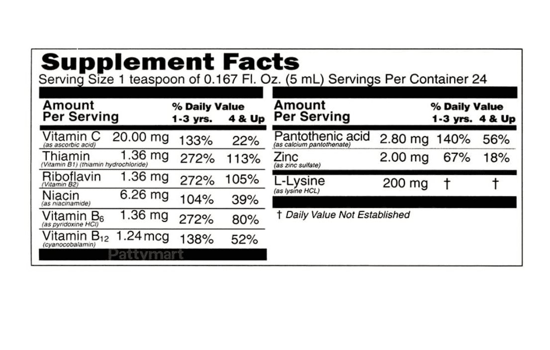 Komilon 120 ml Vitamin Supplement