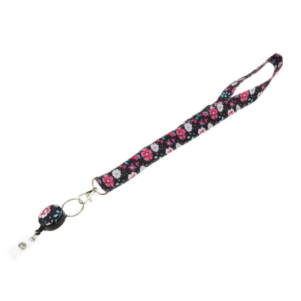 Collar con cordón para credencial de identificación de mujer, portacredencial de identificación, llavero para móvil 13