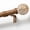 Coffee Brown, variant on NewBuros Wood Curtain Rod for Windows 32 to 48 Inch, 1" Diameter Heavy-Duty Curtain Rods Set, with Decorative Embossed Wood Grain Leaf Finial, Sturdy Rust-Proof Adjustable Design, Brown