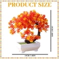 thumbnail image 3 of Less Than 5 Desktop Ornament Bonsai Tree Potted Artificial Bonsai Tree with Cement Pot Home and Decor Table Desk, 3 of 6