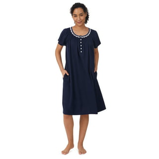 Aria Women's Short Sleeve Nightgown - Walmart.com