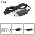 thumbnail image 2 of 4 Pcs Câble de Chargeur USB Compatible avec BaoFeng UV5RE UV-5R, 2 of 5