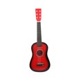 thumbnail image 3 of RENACLIPY Guitare Jouet Musical en Rouge pour Débutants Éducation Musicale Voyage Performance 1Pcs, 3 of 4