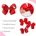 thumbnail image 3 of JoyBowie 24 Pack 3 Inch Small Hair Bows for Girls, Grosgrain Hair Bows with Alligator Clips, 12 Assorted Colors for Toddlers, Kids, and Daily Wear, 3 of 11