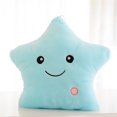 thumbnail image 2 of Almohada de Felpa con Forma de Estrella Vhermosa LED de Colores, 2 of 6