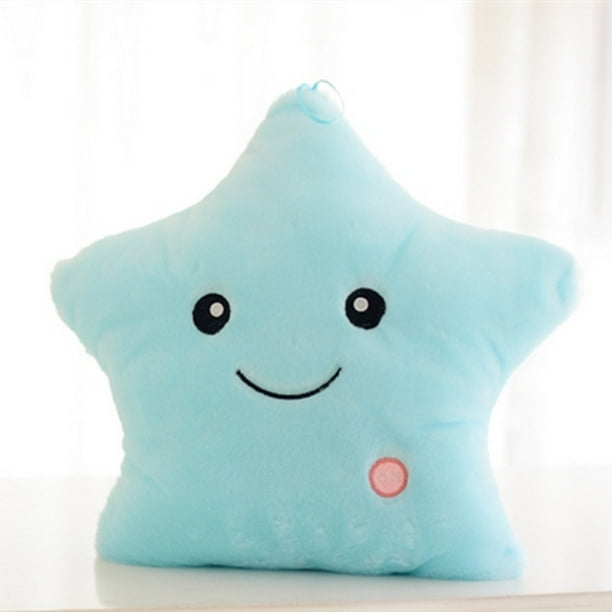 Led Star Pillow Plush Pillows Colorful Led Luminous Star Pillows