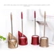 thumbnail image 5 of Advancent Soporte creativo para escobilla de baño, soporte para herramientas de limpieza de baño con Base de soporte, escobilla de baño, accesorios de Juegos de accesorios de baño champán 1# Advancent HA000367-01B, 5 of 6