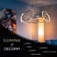 thumbnail image 3 of Candil Led Aros Redondo Dorado, 3 of 4