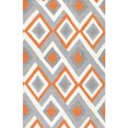 thumbnail image 4 of nuLOOM Hand Hooked Anya Area Rug, 5' x 8', Anya Orange, 4 of 5