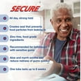 thumbnail image 3 of Secure Sensitive Gums Waterproof Denture Adhesive Zinc Free with Aloe Vera & Myrrh - Extra Strong 12 Hour Hold - 1.4 oz (Pack of 4), 3 of 7