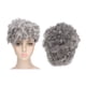 thumbnail image 5 of Peluca Afro Corta Rizada, Peluca Corta Rizada Para Mujer, Peluca Sintética Ajustable, Peinados De Repuesto Con Flequillo Para Fiesta, 5 of 7