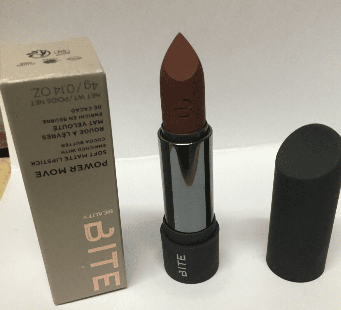 Bite Beauty Power Move Soft Matte Lipstick- GINGER MALT 0.14 oz