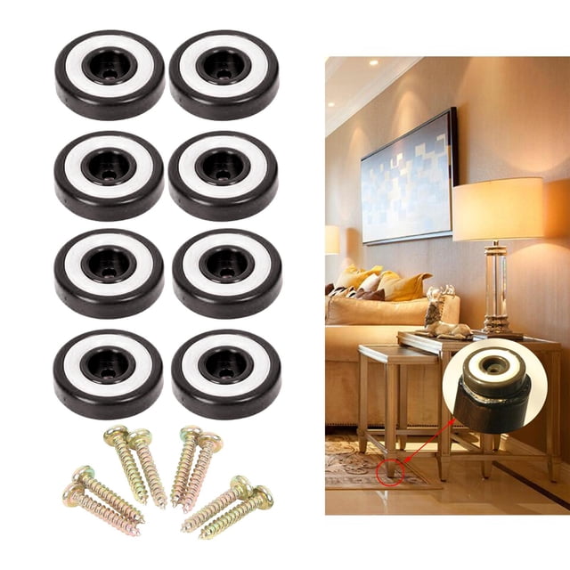 Patas de silla Perfecl de hierro con almohadillas para los pies Marrón 32mm