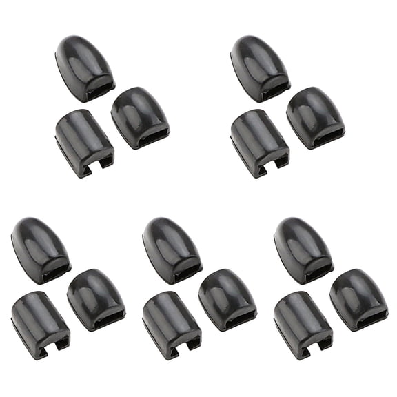 MERRYHAPY Saxophone Side Key Risers Black Silicone Pads 15 Pieces for Instrument and Comfort