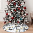 thumbnail image 5 of Lsque Lion Hippo Elephant On The Car Print Christmas Tree Skirt, Tree Skirt with Ties or Velcro, Perfect for Holiday Decorations, Halloween, and New Year-48", 5 of 7