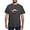 Charcoal, variant on CafePress - Highland Cow Santa Hat Xmas T Shirt - Mens Comfort Colors Shirt