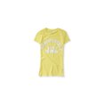 thumbnail image 1 of Camiseta Aeropostale adornada con purpurina para mujer Amarillo Mediano, 1 of 1