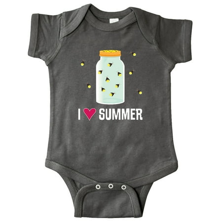 

Inktastic I Love Summer Cute Fireflies Gift Baby Boy or Baby Girl Bodysuit
