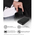 thumbnail image 4 of SAVIOR HEAT Men Heated Jacket Soft Cotton Fabric,Windproof Waterproof 7.4V Power Bank Technology, 4 of 10