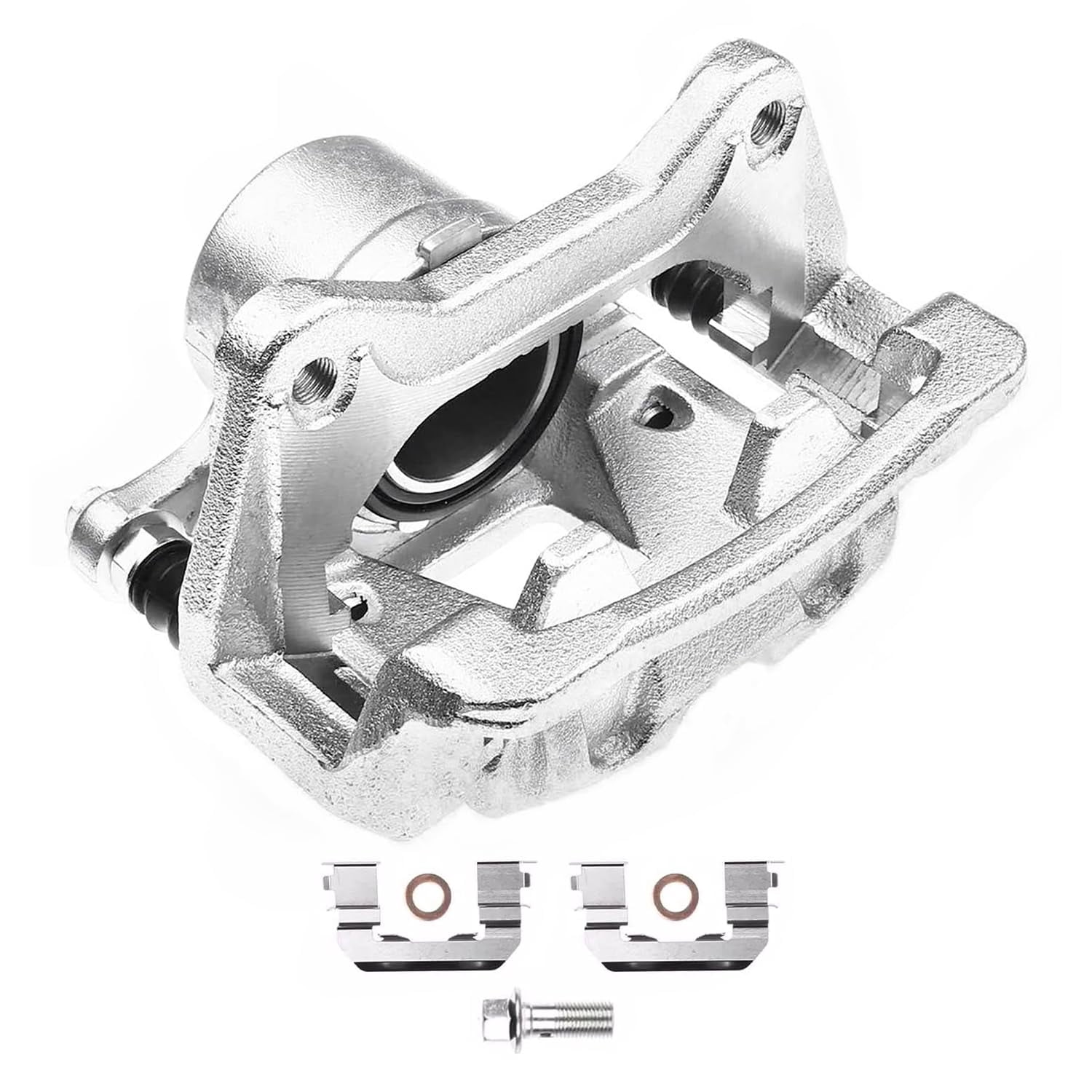 Detroit Axle - 2pc Front Brake Calipers for 2012-2015 Hyundai Sonata 2011-2016 Kia Optima Disc Brake Calipers with Brackets 2013 2014 Replacement Brake Calipers Assembly