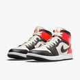 thumbnail image 3 of (Women's) Air Jordan 1 Mid SE 'Newsprint' (2021) DQ6078-100, 3 of 8